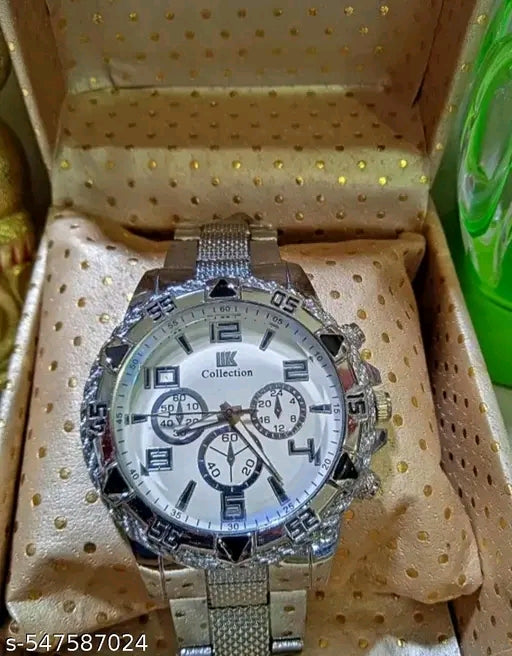 ⌚ Iconic Design Analog Watch – Premium Steel Look