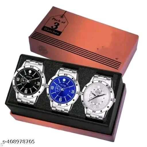 Best classic combo of 3 watches for men & boys