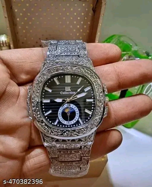 Imperial Square Silver Analog Watch