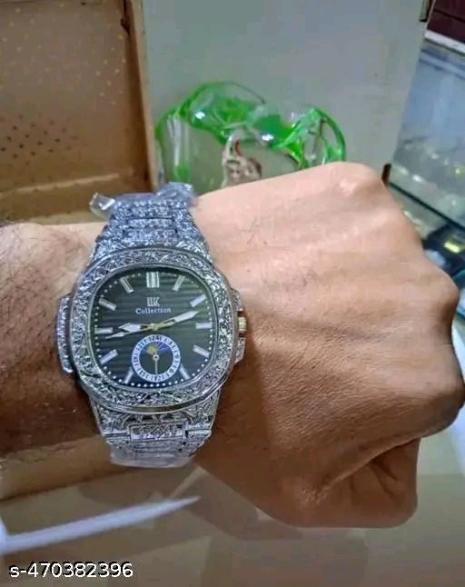 Imperial Square Silver Analog Watch