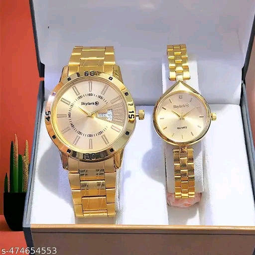 watches for lovers hubby and wife ( pack of 2 )