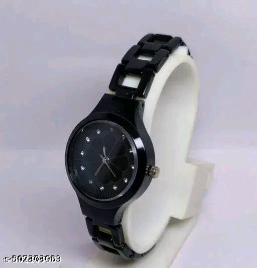 Designer Shine Round Dial Watches for Girls