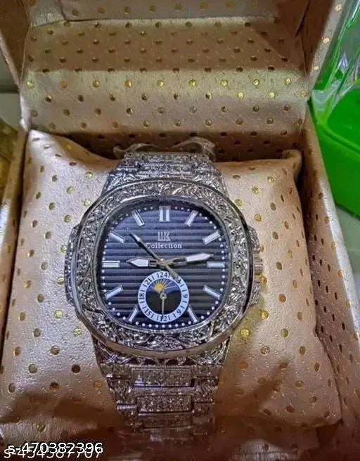 Imperial Square Silver Analog Watch