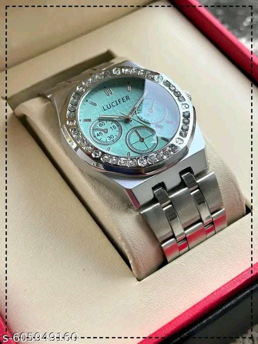 😈 Lucifer Day & Date Series Men's Analog Watch