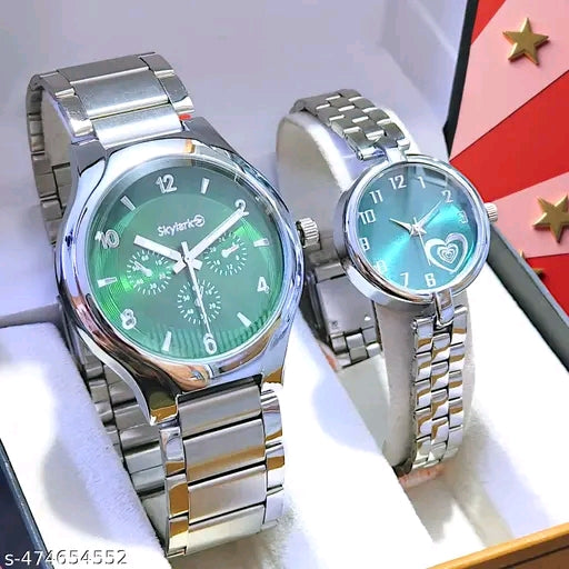 couple watches for lovers hubby and wife ( Pack of 2 )