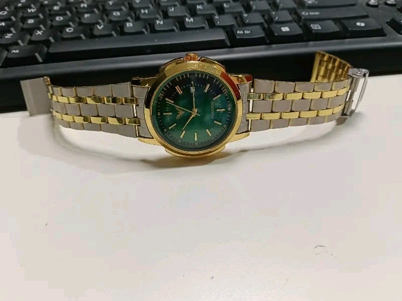 Ecuador Luxury Green 3D Dial Men's Watch