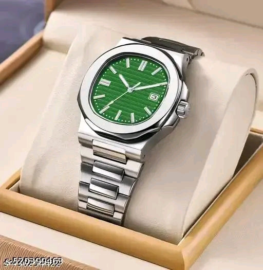 SDK Royal Blue Octagonal Luxury Watch