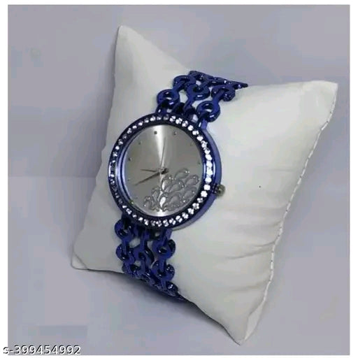 Standard Quality Metal Diamond Watches For Girls and Women