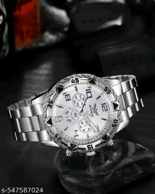 ⌚ Iconic Design Analog Watch – Premium Steel Look