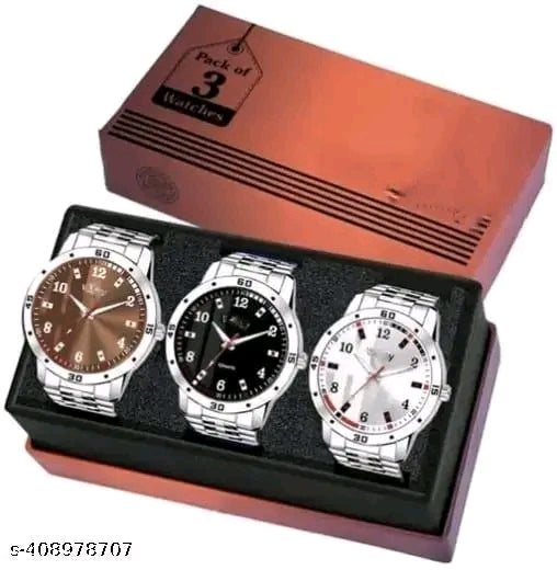 Best classic combo of 3 watches for men & boys