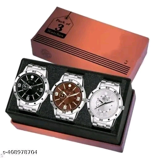 Best classic combo of 3 watches for men & boys