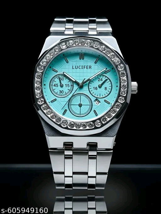 😈 Lucifer Day & Date Series Men's Analog Watch