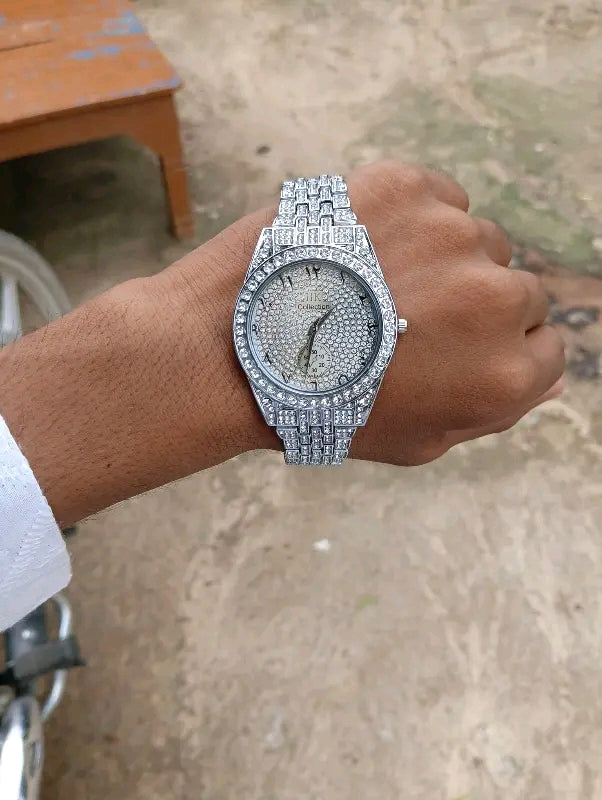 Classic full dimonds sparkling Watch