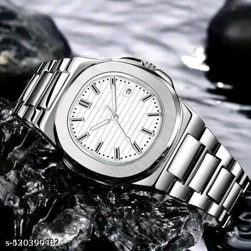 SDK Royal Blue Octagonal Luxury Watch