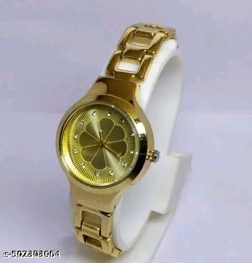 Designer Shine Round Dial Watches for Girls